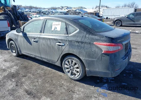 2014 Nissan Sentra Sv z USA, uszkodzony, nr VIN 3N1AB7AP8EY285002